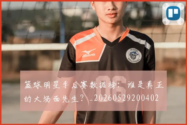 篮球明星季后赛数据榜:谁是真正的大场面先生?_20260529200402